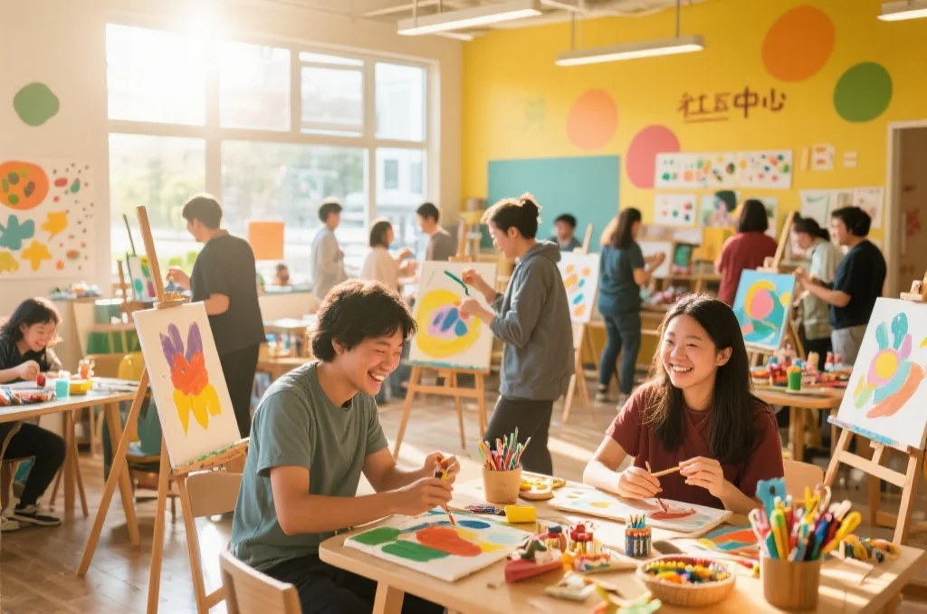 社区互动工坊和学习活动